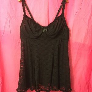 Torrid Babydoll lingerie Size 4 EUC